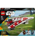 Конструктор LEGO Star Wars - Звездният изтребител на Джедая Боб (75388)