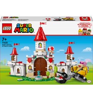 Конструктор LEGO Super Mario - Битка с Рой в замъка на принцеса Прасковка (71435)