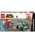 Конструктор LEGO Super Mario - Mario Kart, Baby Mario срещу Baby Luigi (72034)