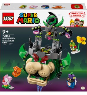 Конструктор LEGO Super Mario - Prince Florian и Castle Bowser (72042)