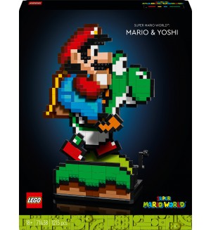 Конструктор LEGO Super Mario - Super Mario World: Марио и Йошиi (71438)