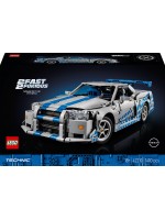 Конструктор LEGO Technic - Бързи и яростни, Nissan Skyline GT-R (R34) (42210)