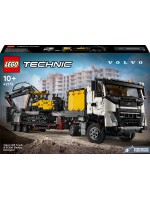 Конструктор LEGO Technic - Камион Volvo FMX и екскаватор EC230 (42175) Конструктор LEGO Technic - Камион Volvo FMX и екскаватор EC230 (42175)