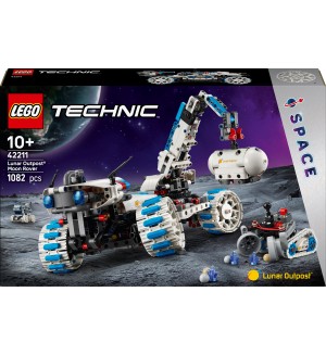 Конструктор LEGO Technic - Лунен всъдеход Lunar Outpost (42211)