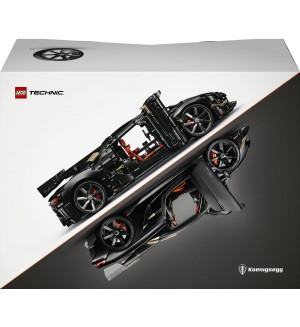 Конструктор LEGO Technic - Мегаколата на Koenigsegg Sadair’s Spear (42232)