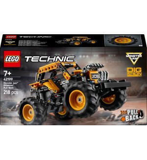 Конструктор LEGO Technic - Monster Jam, DIGatron, с издърпване (42199)