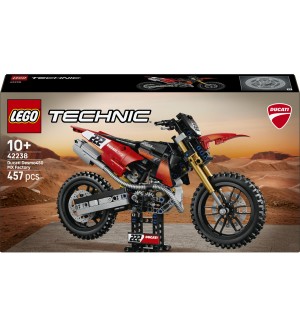 Конструктор LEGO Technic - Мотоциклет Ducati Desmo450 MX Factory (42238)