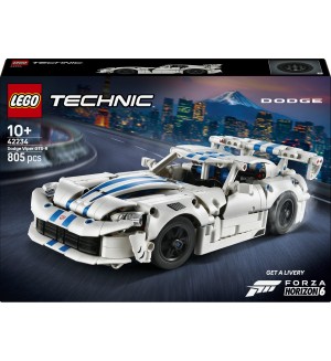 Конструктор LEGO Technic - Спортна кола Dodge Viper GTS-R (42234)