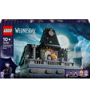 Конструктор LEGO Wednesday - Стаята на Уензди и Инид (76781)
