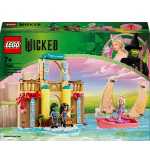 Конструктор LEGO Wicked - Глинда, Елфаба и Несароза в университета Шиз (75681)