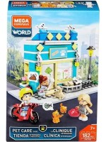 Конструктор Mega Construx World - Магазин за домащни любимци, 182 части