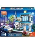 Конструктор Mega Construx World - Полицейска станция, 394 части