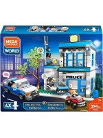 Конструктор Mega Construx World - Полицейска станция, 394 части