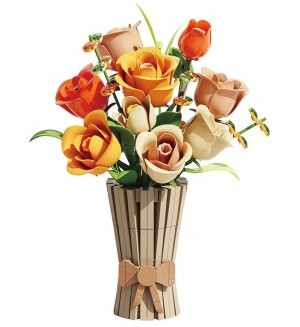 Конструктор MJI - Eсенни рози, 868 части Конструктор MJI - Eсенни рози, 868 части