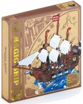 Конструктор MJI: Mаgic Book Series - Кораб, 925 части Конструктор MJI: Mаgic Book Series - Кораб, 925 части