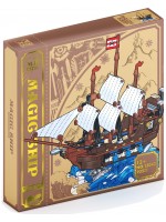 Конструктор MJI: Mаgic Book Series - Кораб, 925 части Конструктор MJI: Mаgic Book Series - Кораб, 925 части