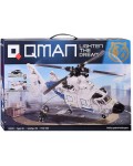 Конструктор Qman - Патрулен хеликоптер, 745 части
