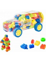 Конструктор Raya Toys - Комплект в кутия, Кола, 29 части