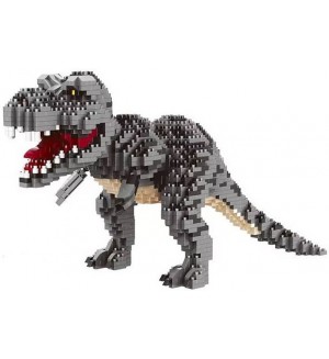 Конструктор Raya Toys - Тиранозавър Рекс, 1530 части