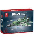 Конструктор Reobrix - Самолет MIG-29, 1387 части