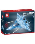 Конструктор Reobrix - Самолет SU-57, 1456 части