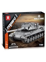 Конструктор Reobrix - World of Tanks, Leopard 1, 1:26, 1273 части