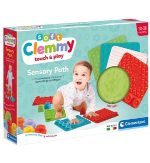 Конструктор с кубчета и плочки Clementoni Clemmy Soft