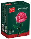Конструктор Sembo Block - Розова роза, 95 части Конструктор Sembo Block - Розова роза, 95 части
