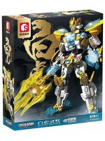 Конструктор Sembo Block: Трансформиращ се робот 2 в 1 - Mecha Aegis Winget Lancer, 475 части Конструктор Sembo Block: Трансформиращ се робот 2 в 1 - Mecha Aegis Winget Lancer, 475 части