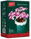 Конструктор Sembo Block - Вишнев цвят в саксия, 114 части