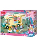 Конструктор Sluban Girl's Dream - Каравана за къмпинг, 314 части