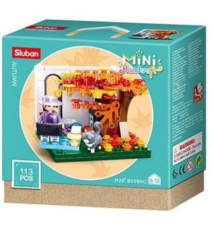 Конструктор Sluban Girl's Dream - Mini Handcraft, есен, 113 части
