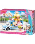 Конструктор Sluban Girl's Dream - Ван за бургери, 154 части