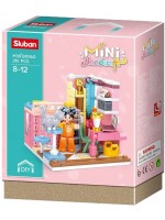 Конструктор Sluban Girls Dream - Mini Handcraft, спалня, 210 части