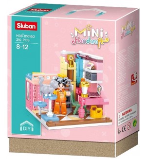Конструктор Sluban Girls Dream - Mini Handcraft, спалня, 210 части