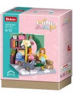 Конструктор Sluban Girls Dream - Mini Handcraft, всекидневна, 219 части