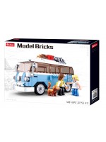 Конструктор Sluban Model Bricks - Хипи бус, 227 части
