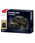 Конструктор Sluban Model Bricks – Бронетранспортьор Typhoon, 519 части