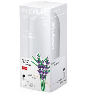 Конструктор Sluban Pleyerid - Лавандула, 242 части Конструктор Sluban Pleyerid - Лавандула, 242 части