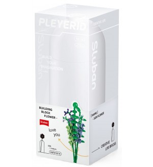 Конструктор Sluban Pleyerid - Rocket Larkspu, 206 части Конструктор Sluban Pleyerid - Rocket Larkspu, 206 части