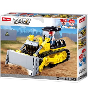 Конструктор Sluban Town - Булдозер, 231 части