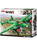 Конструктор Sluban WWII - Съюзнически бомбардировач, 311 части
