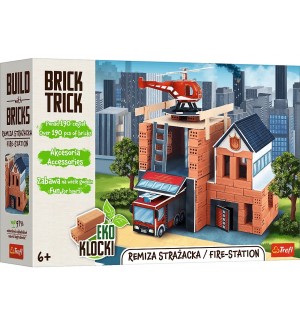Конструктор Trefl Brick Trick - Пожарна станция