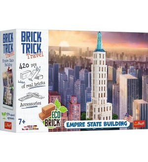 Конструктор Trefl Brick Trick Travel - Емпайър Стейт Билдинг
