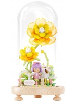 Конструктор Wonder Moon - Приказка с жълти цветя, 438 части