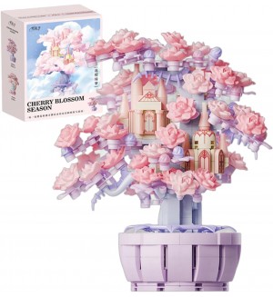 Конструктор Wonder Moon - Сезонът на цъфналите вишни, 547 части Конструктор Wonder Moon - Сезонът на цъфналите вишни, 547 части