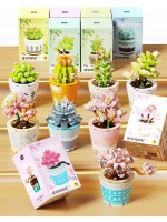 Конструктор Wonder Moon - Цвете в саксия, асортимент Конструктор Wonder Moon - Цвете в саксия, асортимент