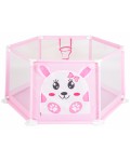 Кошара за игра Mony Toys - С 50 топки, 146 cm, розова