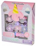 Козметичен комплект Martinelia Little Unicorn - За лице и нокти, 6 части