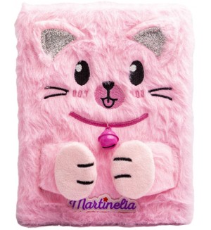 Козметичен комплект Martinelia Lulu & Duki - Пухкав тефтер с гримове